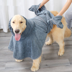 Pamper Your Furry Friend with Our Soft Cotton Pet Bath Towel