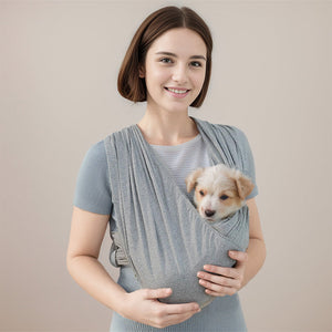 Adjustable Pet Travel Sling Bag: The Ultimate Companion for You and Your Pet