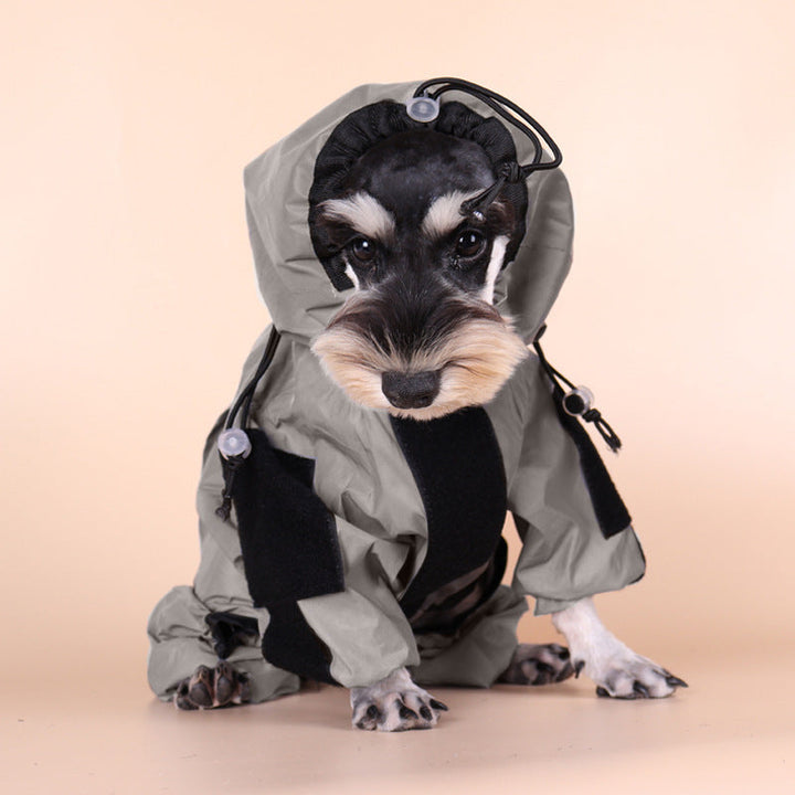 Tactical Reflective Raincoat Shell Jacket For Pets
