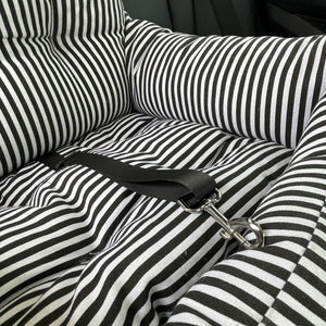 Striped Sofa and Car Nest Bed for Pet