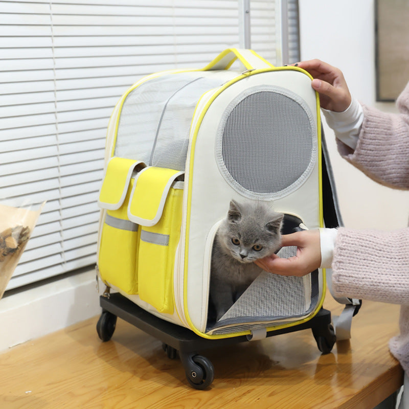 Large Capacity Pet Trolley Bag