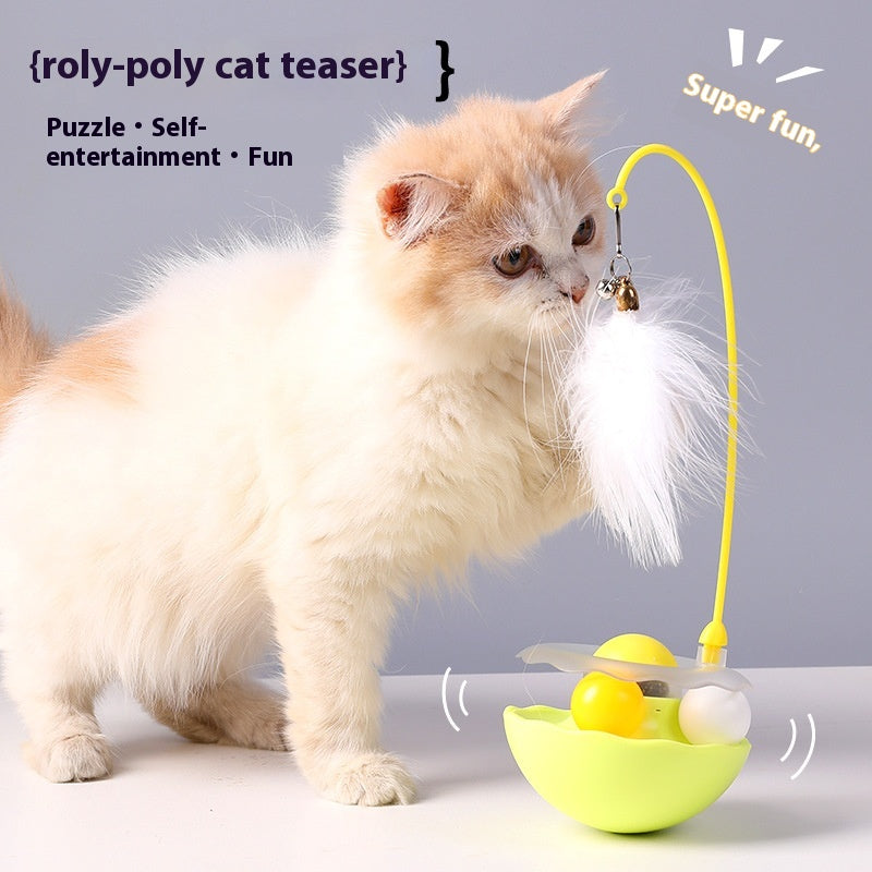 Funny Interactive Pet Tumbler Toy