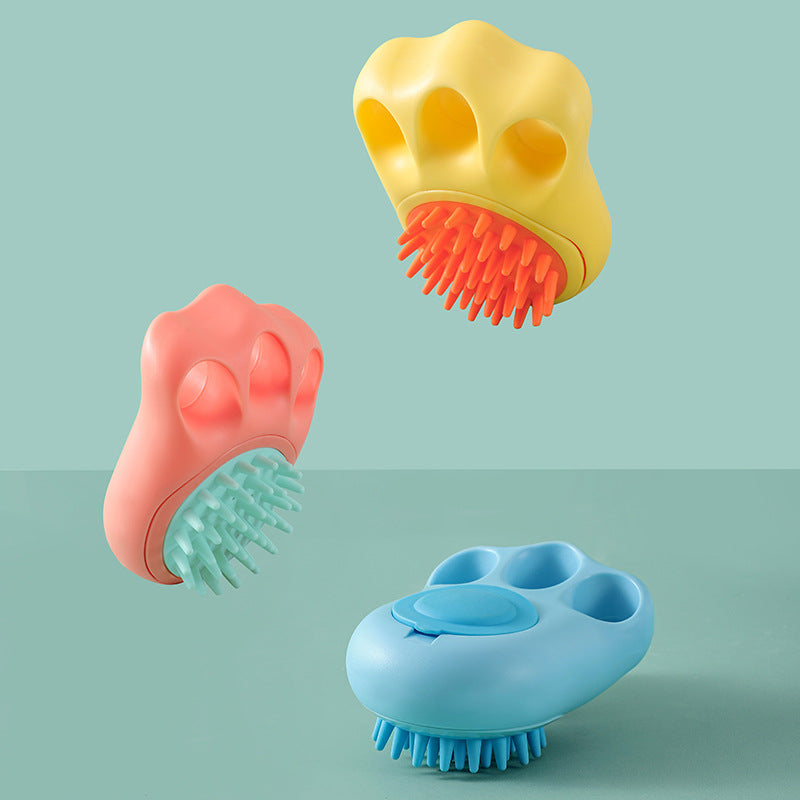Durable Paw Bath Brush For Pets