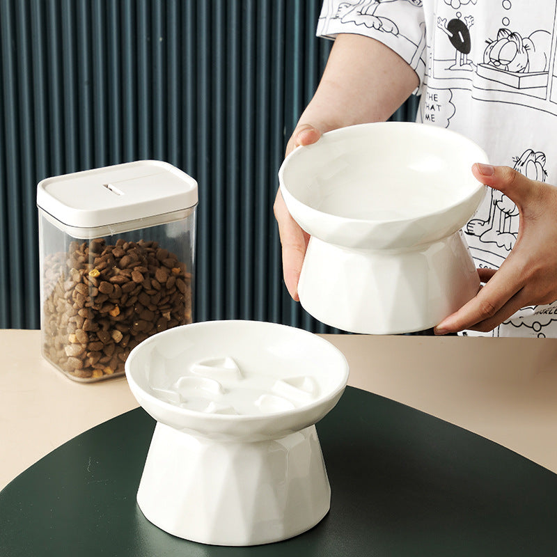 Spine-Friendly Feeding Bowl for Pet