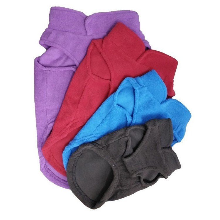 Fleece Coat Jacket For Pets