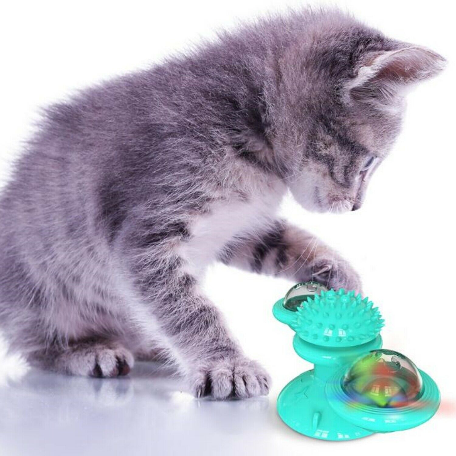 New Windmill Rotating Interactive Pet Toy