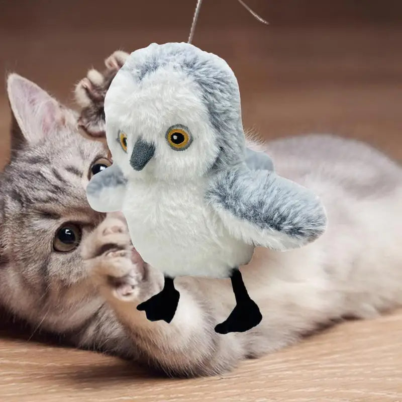 Automatic Flapping Pet Bird Toy