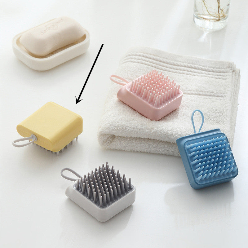 Dual Function Pet Bath and Grooming Brush