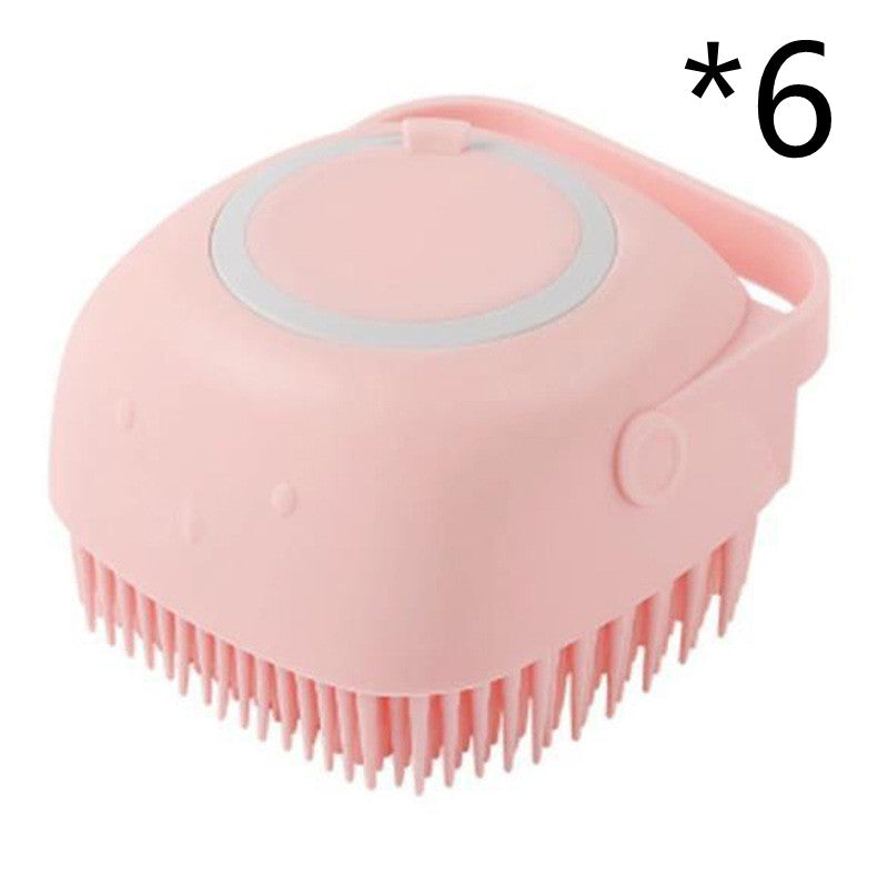 Silicone Pet Bath and Massage Gloves