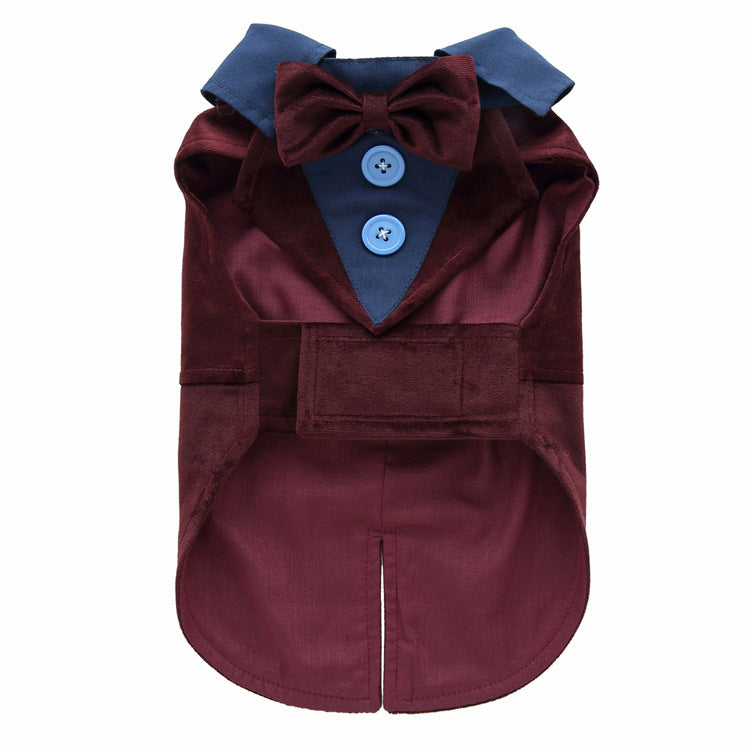 Formal Tuxedo Style Pet Clothing
