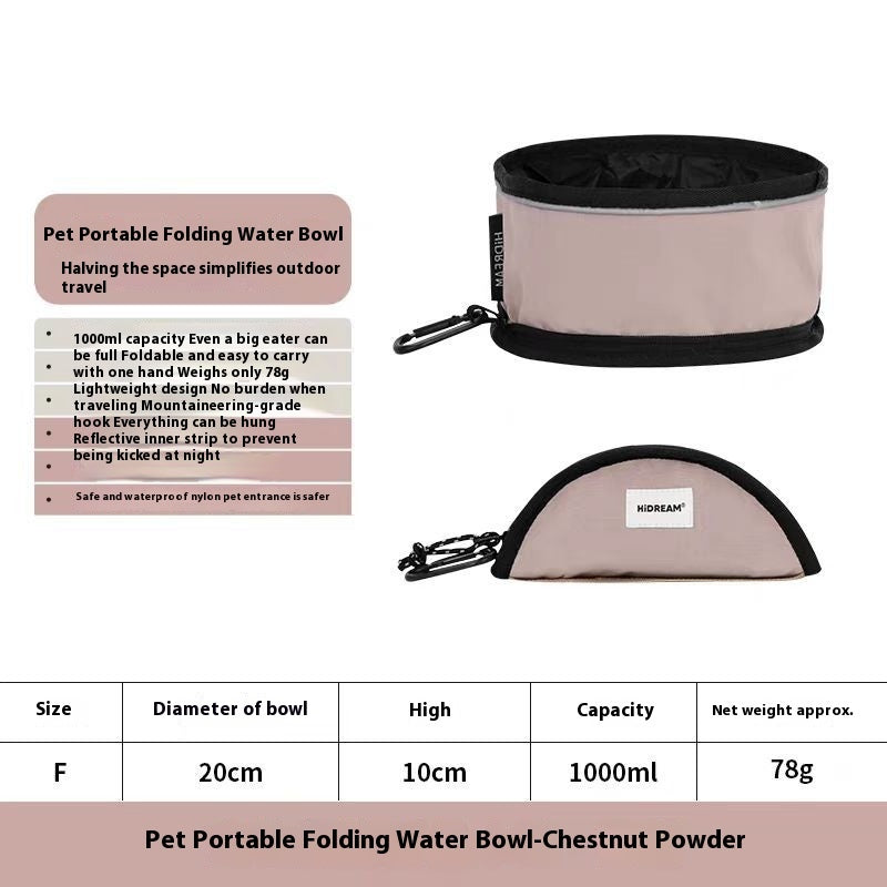 Folding Travel Bowl for Pet