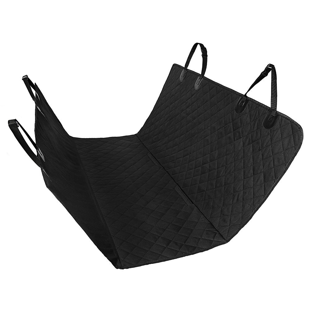 Pet Car Seat Cover with Zipper Pocket