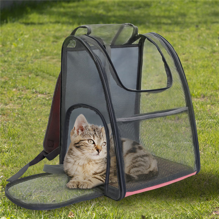 Foldable Breathable Mesh Pet Bag