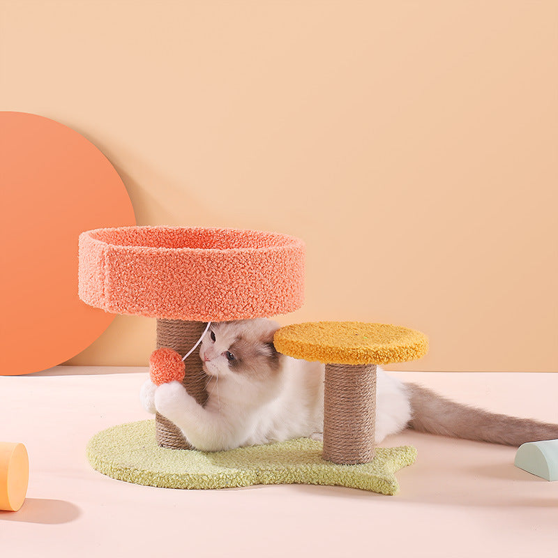 Pet Jumping Platform Toy With Nest