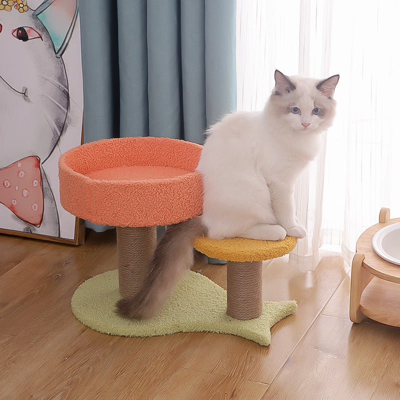 Pet Jumping Platform Toy With Nest
