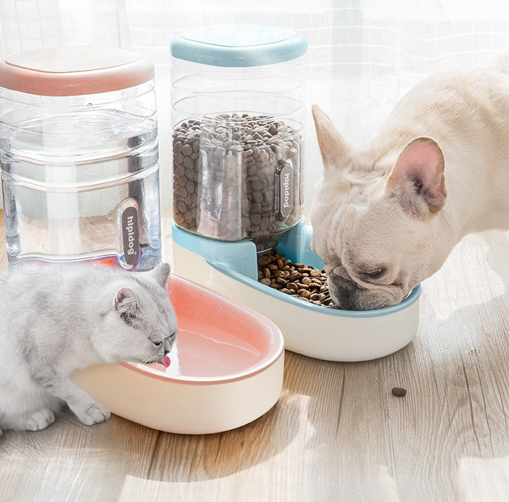 Automatic Drinking and Feeding Fountain for Pet