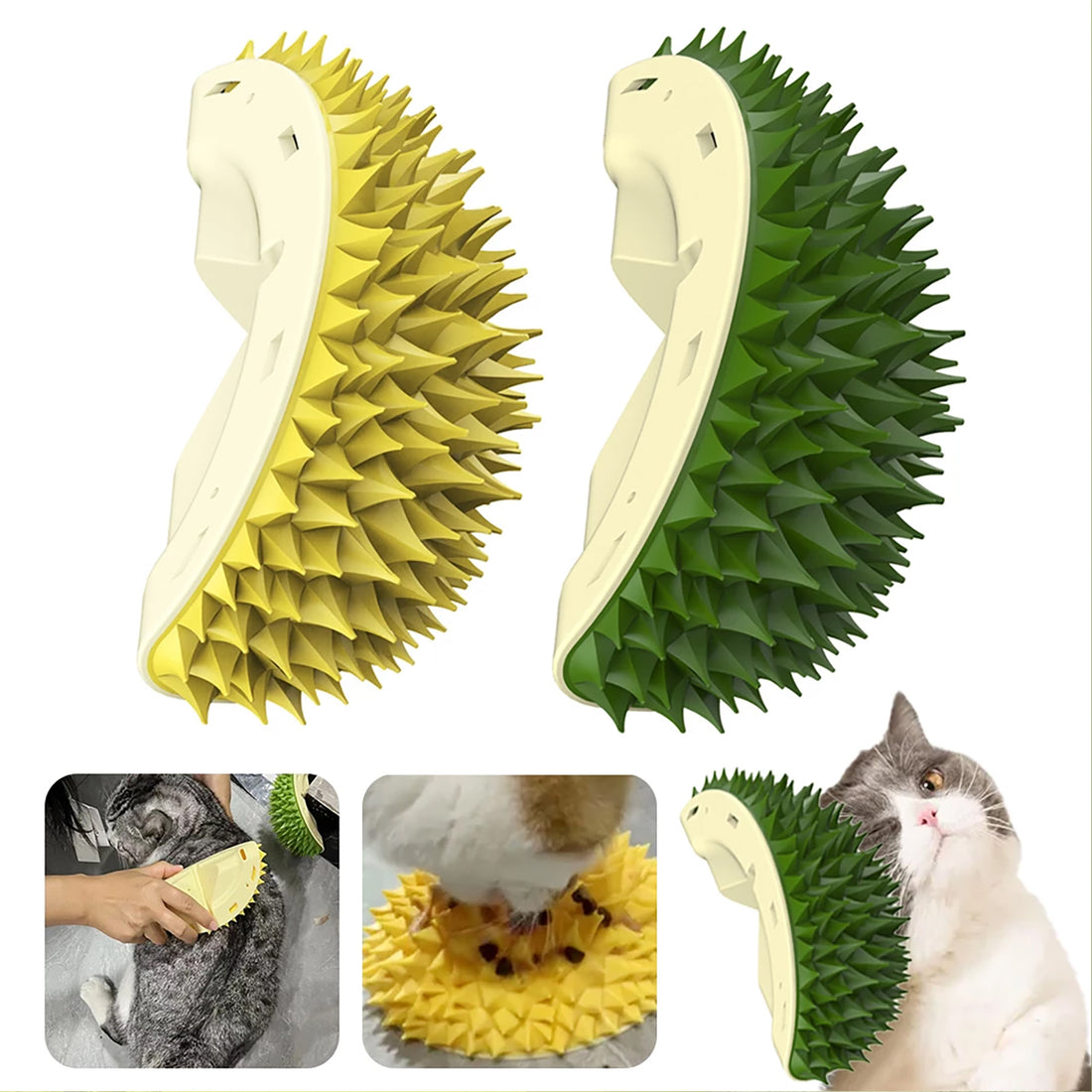 Wall Corner Scratcher and Massage Comb for Pets