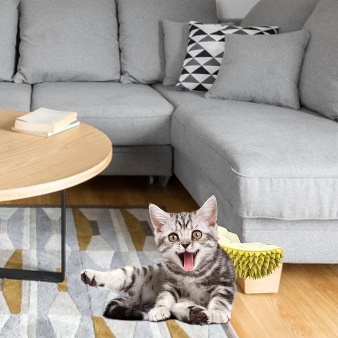 Wall Corner Scratcher and Massage Comb for Pets
