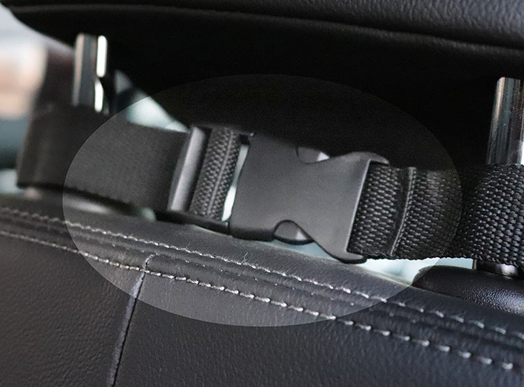 Pet Car Seat Cover with Zipper Pocket