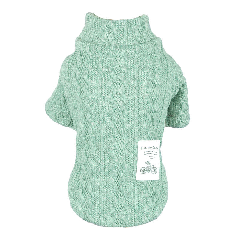 High Elastic Acrylic Knitted Sweater For Pets
