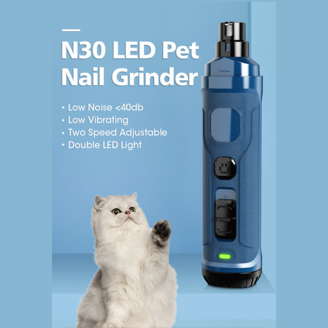 LED Pet Nail Trimming Device With Double Speed Control