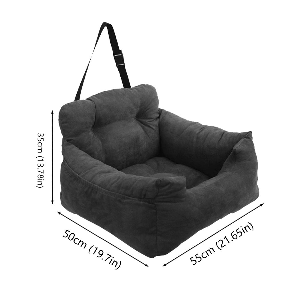Striped Sofa and Car Nest Bed for Pet