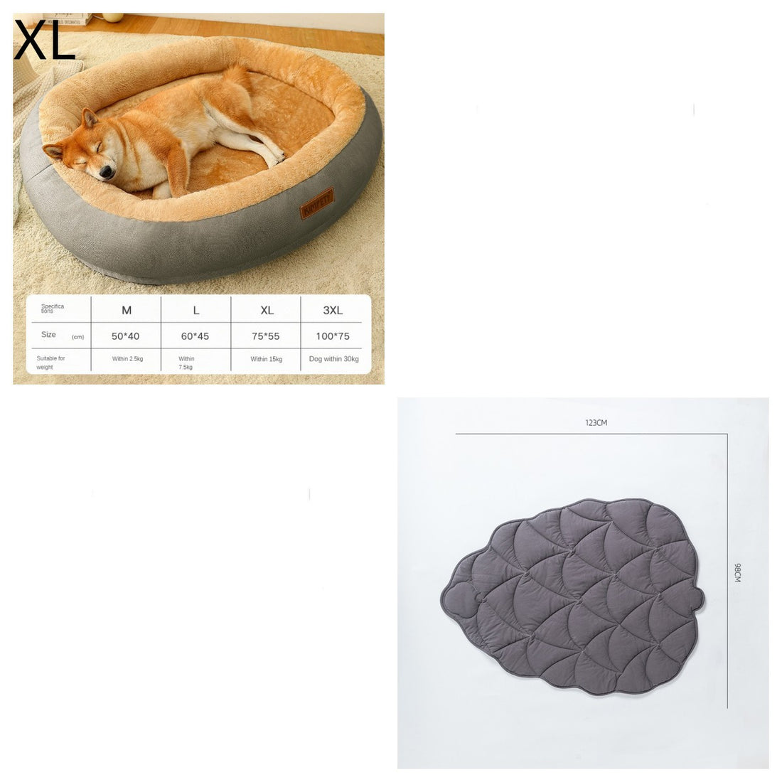Removable and Washable Warm Bed for Pet