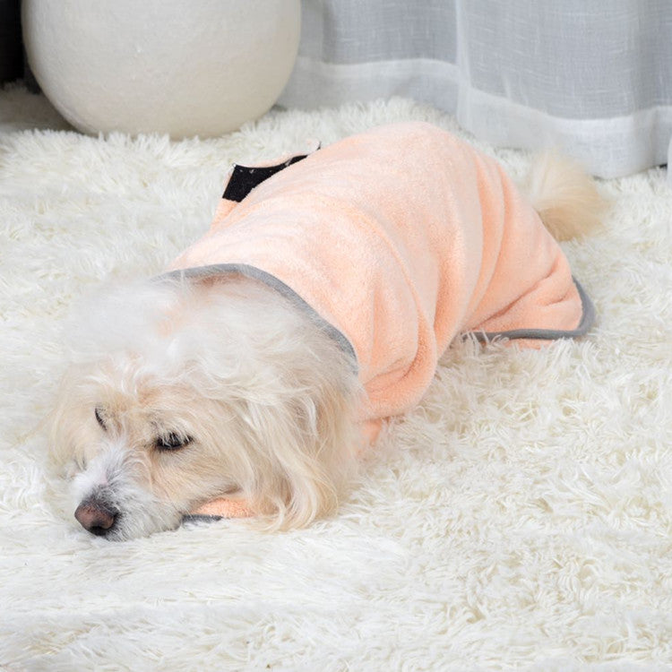 Absorbent Pet Bathrobe Towel