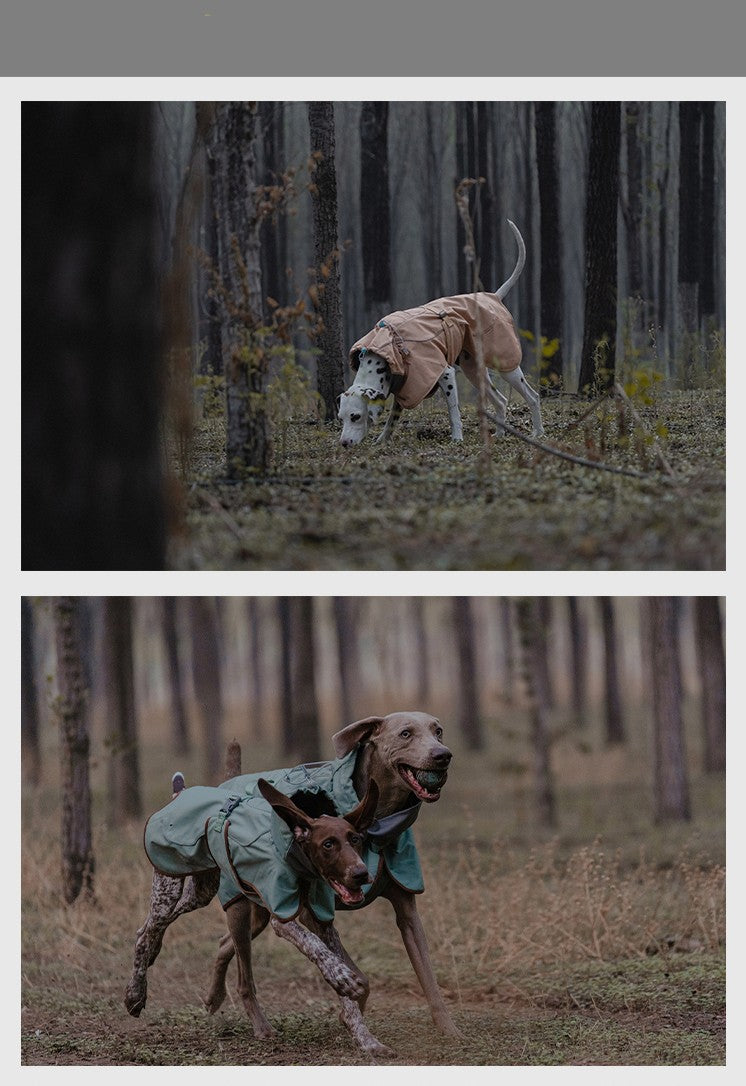 Outdoor Soft Shell Waterproof Windproof Jacket For Pets