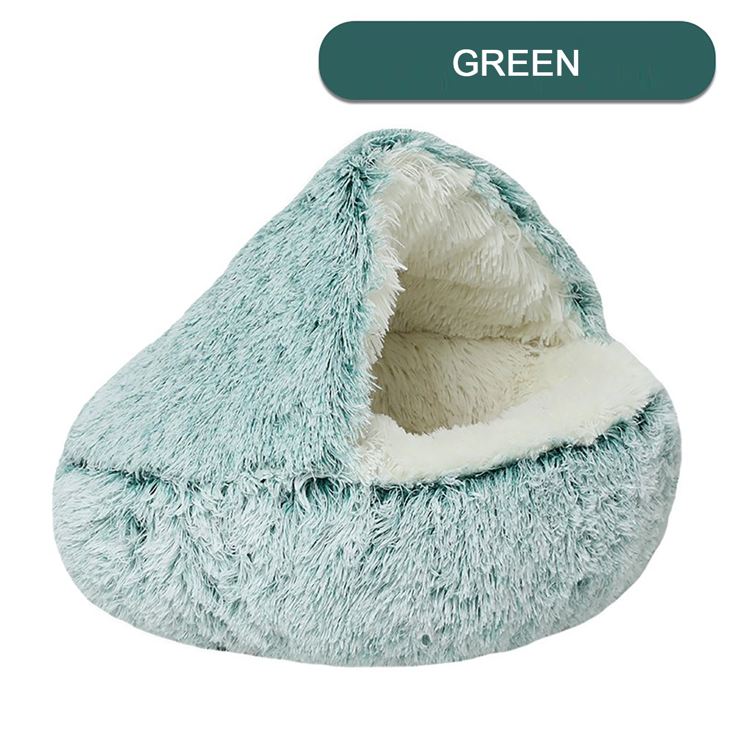 Luxurious Plush Round Soft Bed for Pet