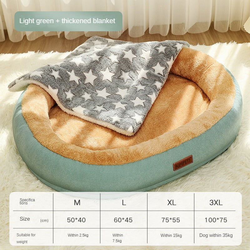 Removable and Washable Warm Bed for Pet