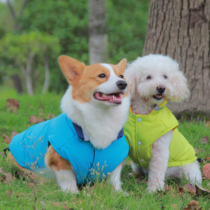 Thickened Waterproof Double-Sided Reflective Jacket For Pets
