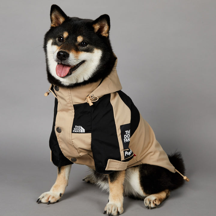 Khaki Shell Jacket For Pets