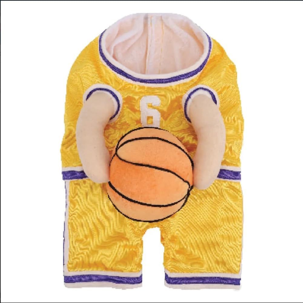 Basketball Themed Pet Costume with Ball