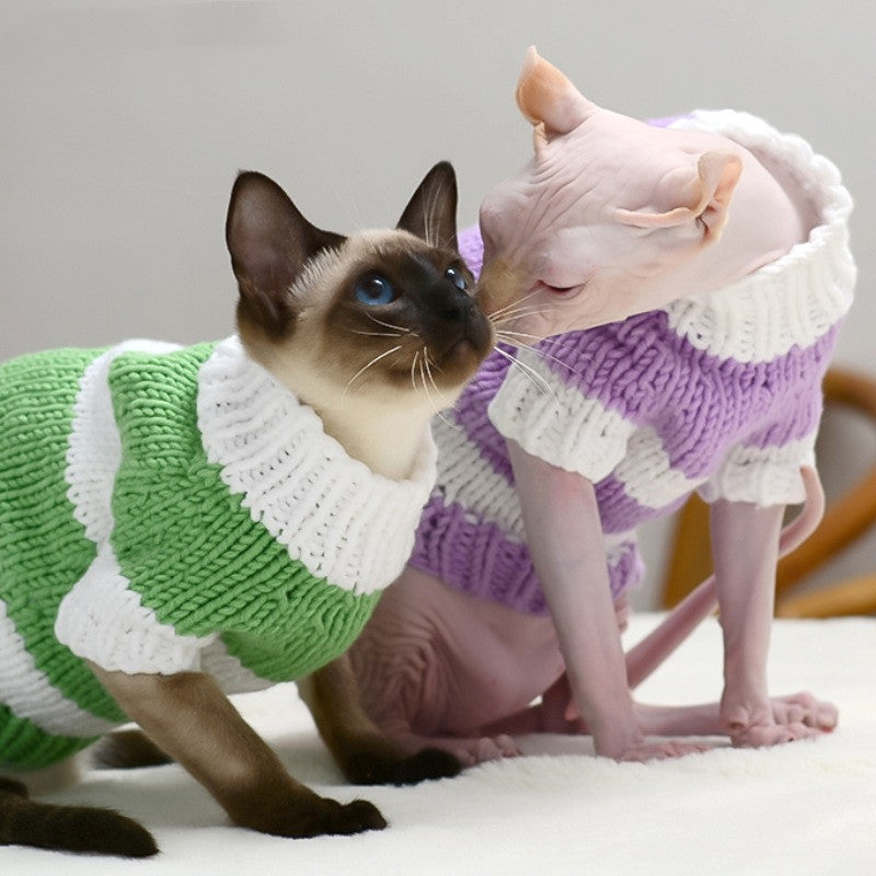 Warm Sweater For Hairless Pets