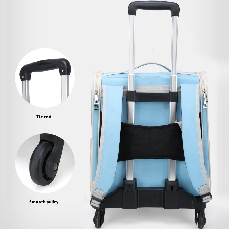 Large Capacity Pet Trolley Bag