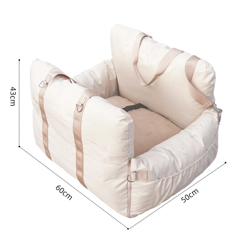 Front Car Safety Seat Bed for Pet