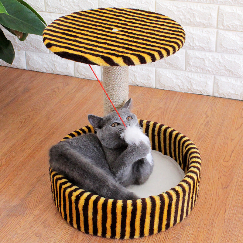 Small Sisal Jumping Platform Pet Tree Toy