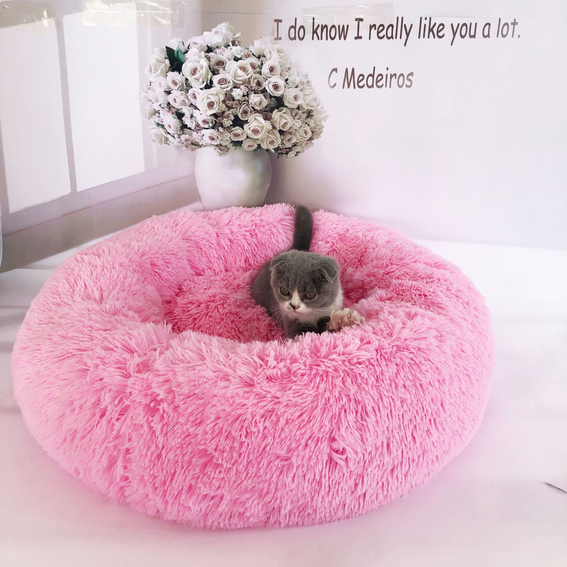 Plush Nest Bed for Pet