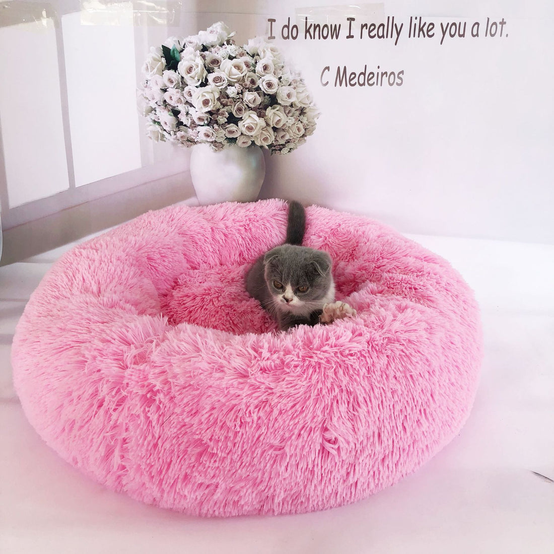 Plush Nest Bed for Pet