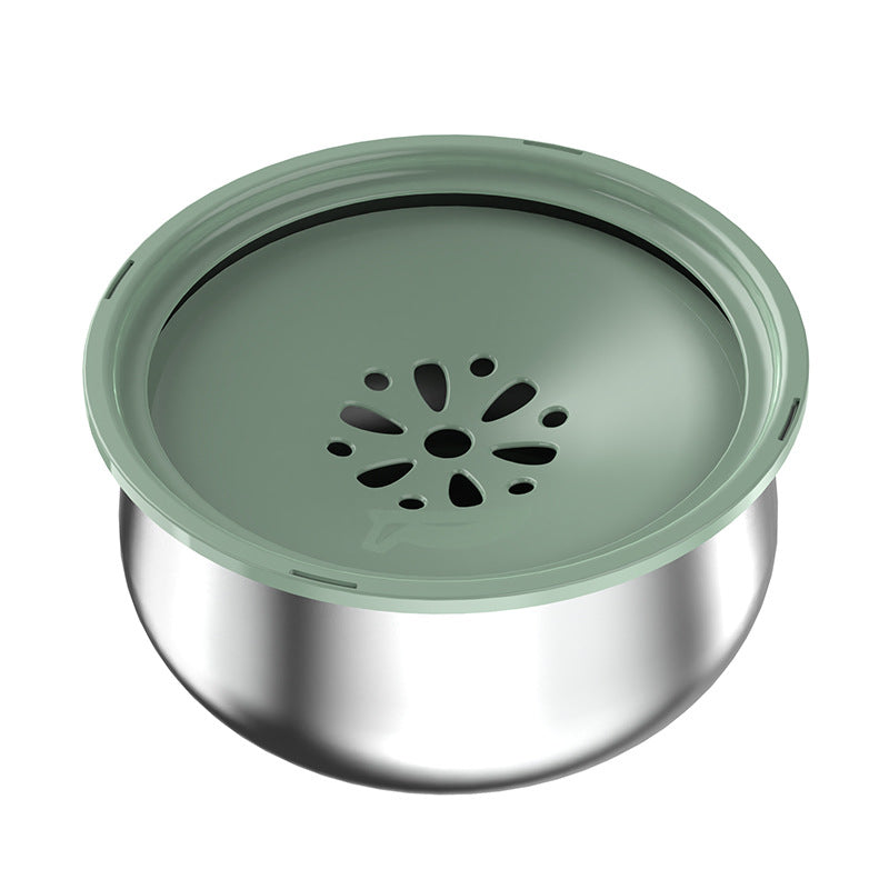 Large Capacity Stainless Steel Water Bowl for Pet
