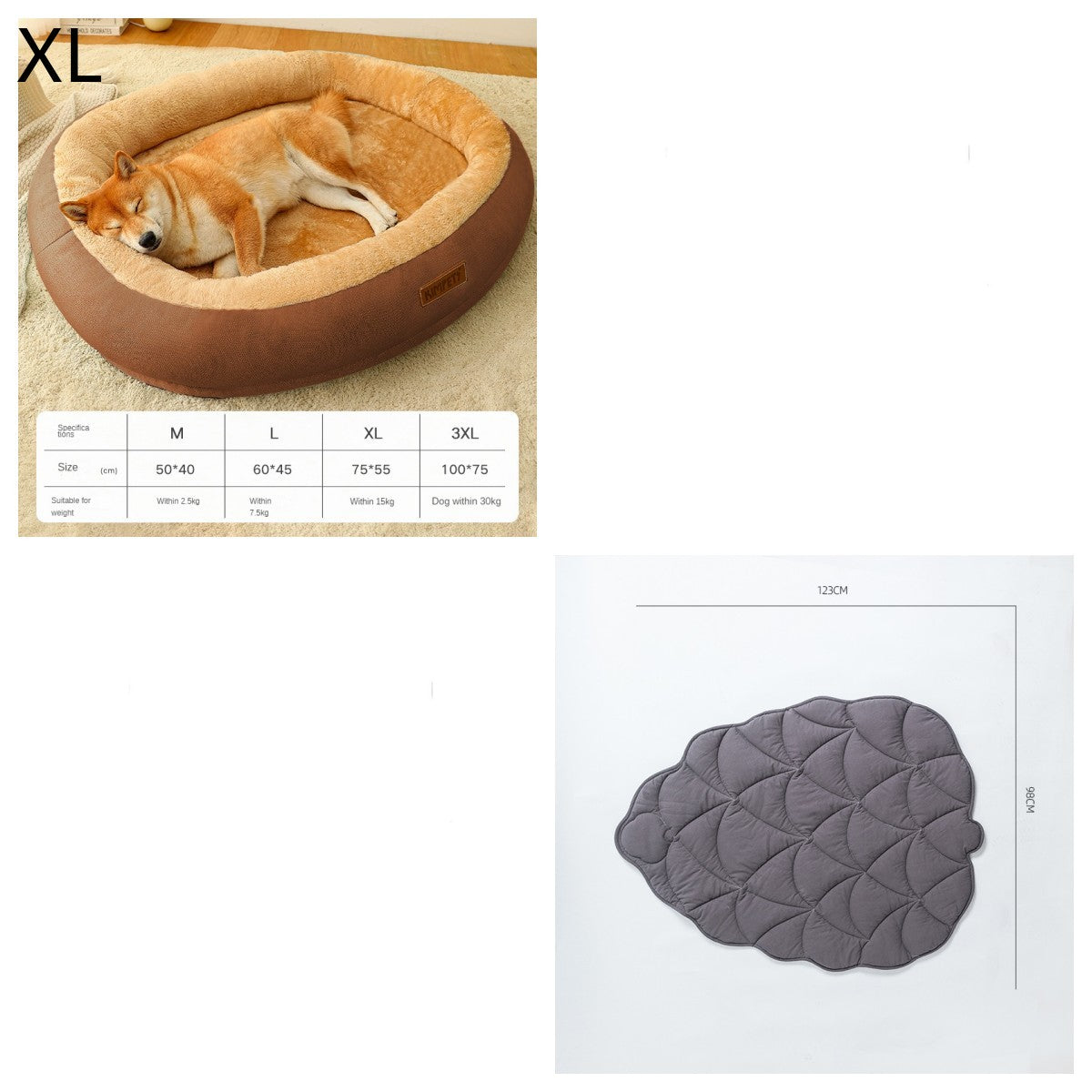 Removable and Washable Warm Bed for Pet