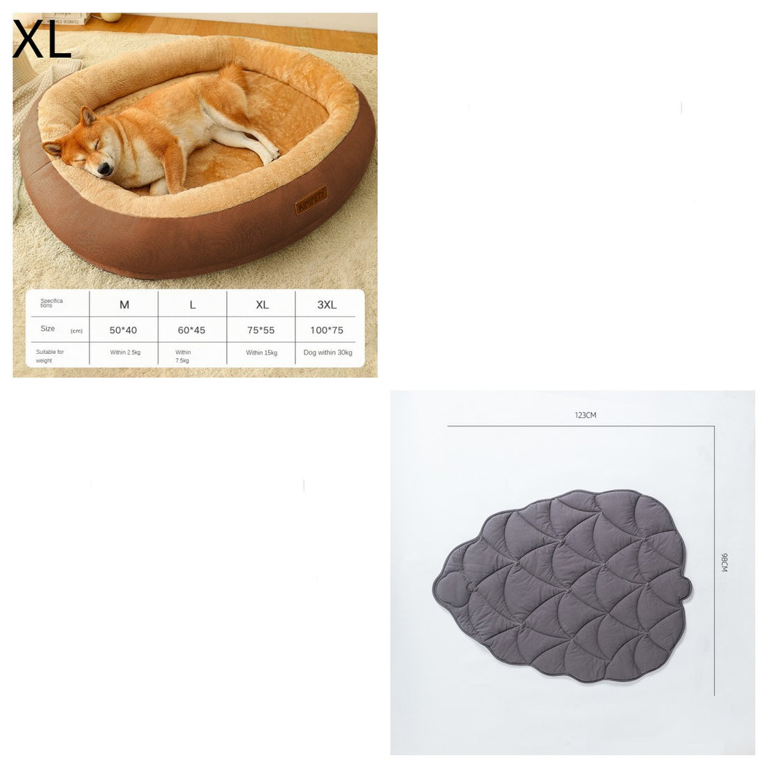 Removable and Washable Warm Bed for Pet