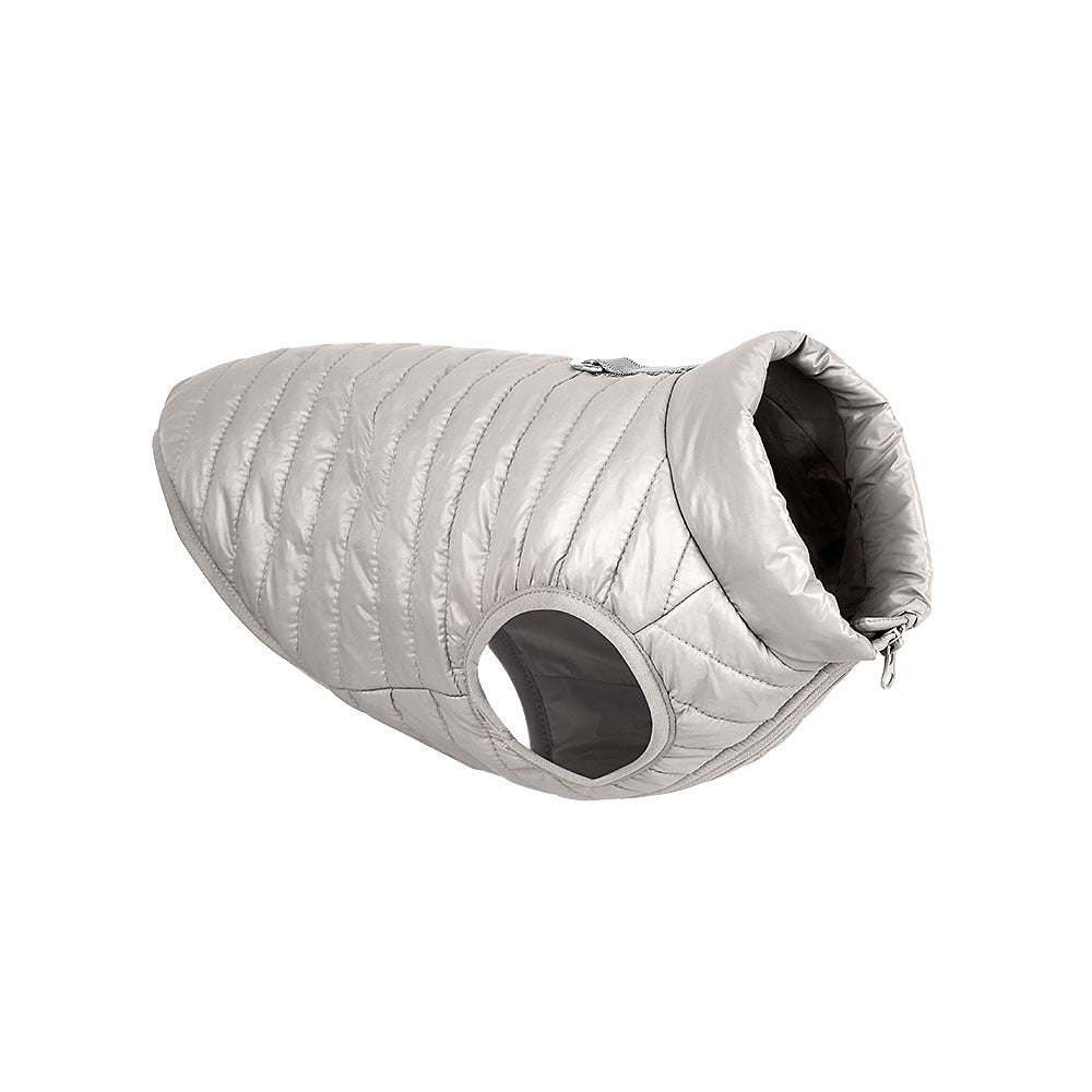 Autumn And Winter Nylon Zipper Jacket For Pets