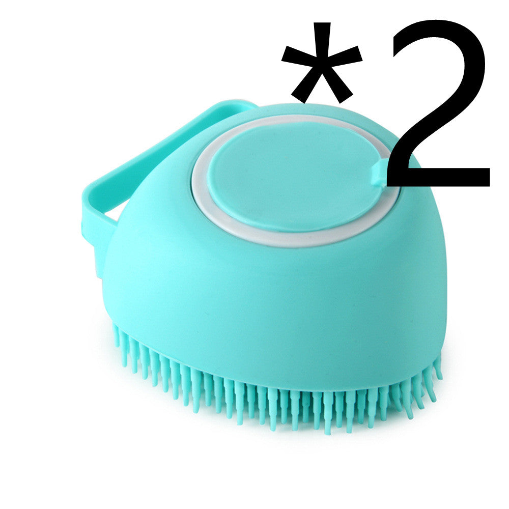 Silicone Pet Bath and Massage Gloves