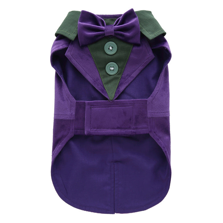Formal Tuxedo Style Pet Clothing