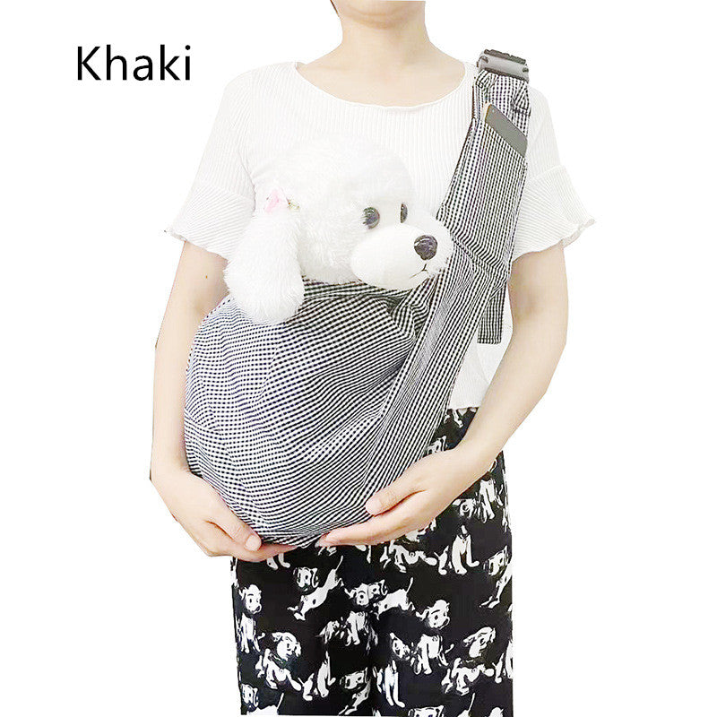 Foldable Portable Crossbody Pet Bag