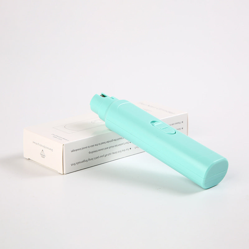 Battery-Powered Nail Grinder And Trimmer For Pets