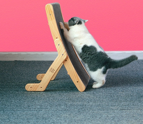 Vertical Corrugated Paper Pet Claw Toy Bed