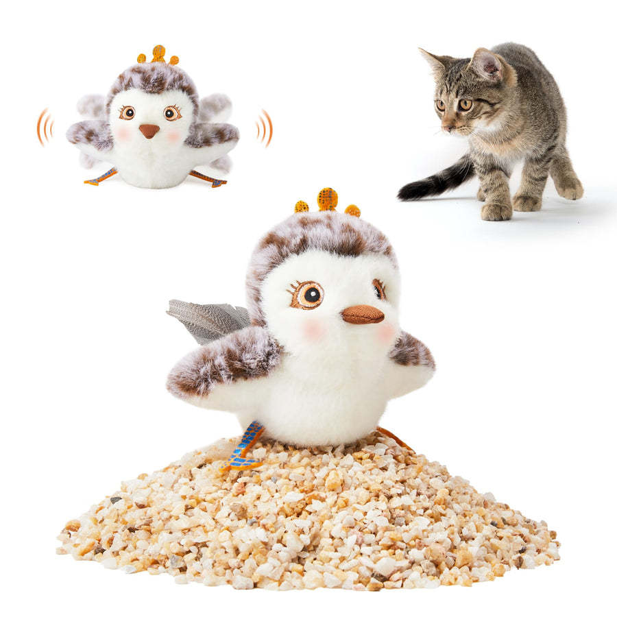 Automatic Flapping Pet Bird Toy